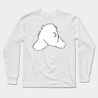 Wandering Smiley Bear Long Sleeve T-Shirt